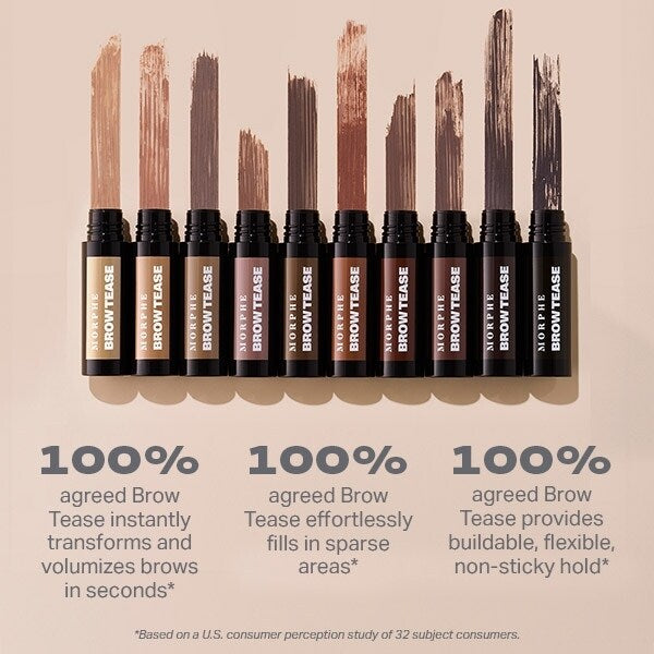 Morphe Brow Tease Mousse Java, imported from the UK