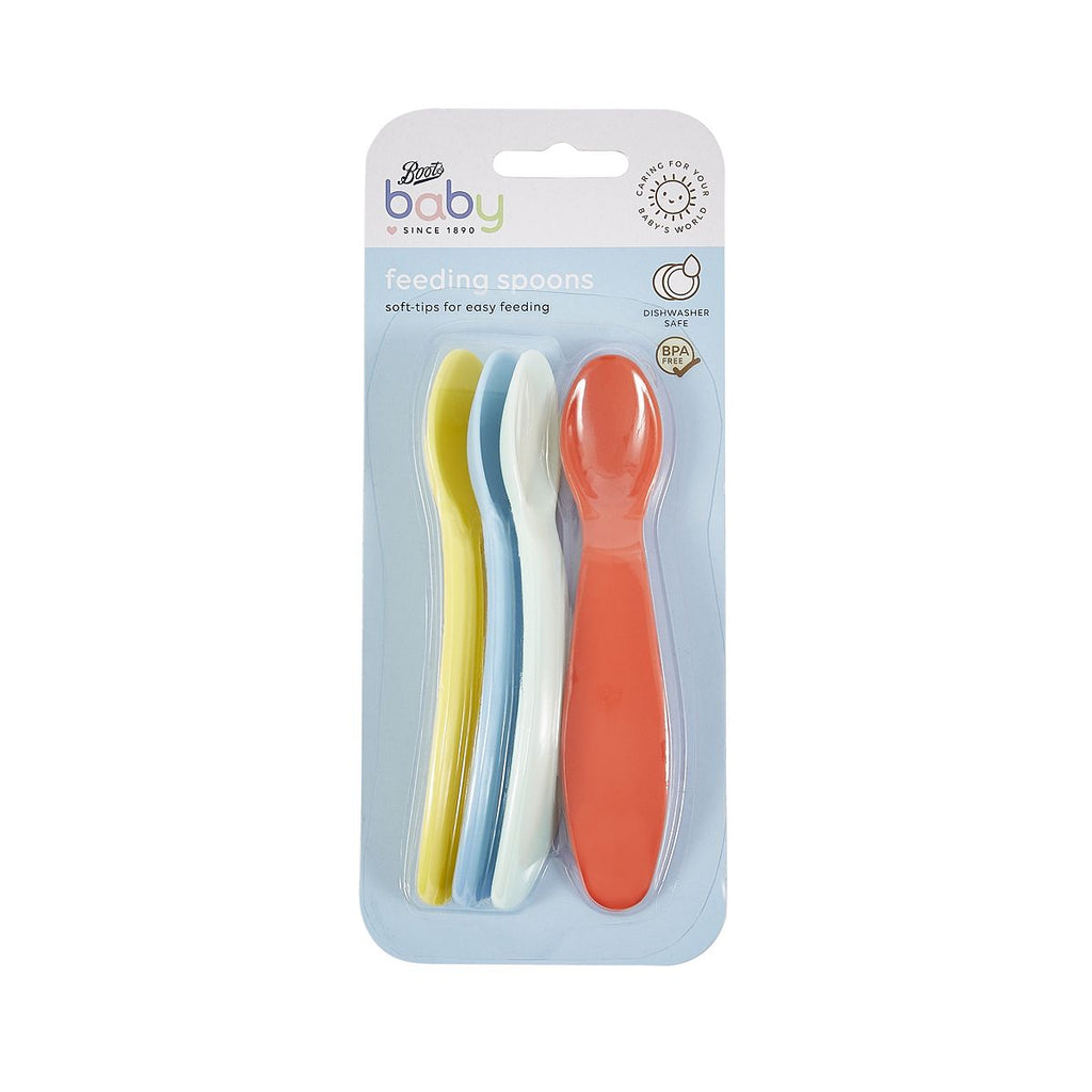 Boots Baby Plastic Feeding Spoons