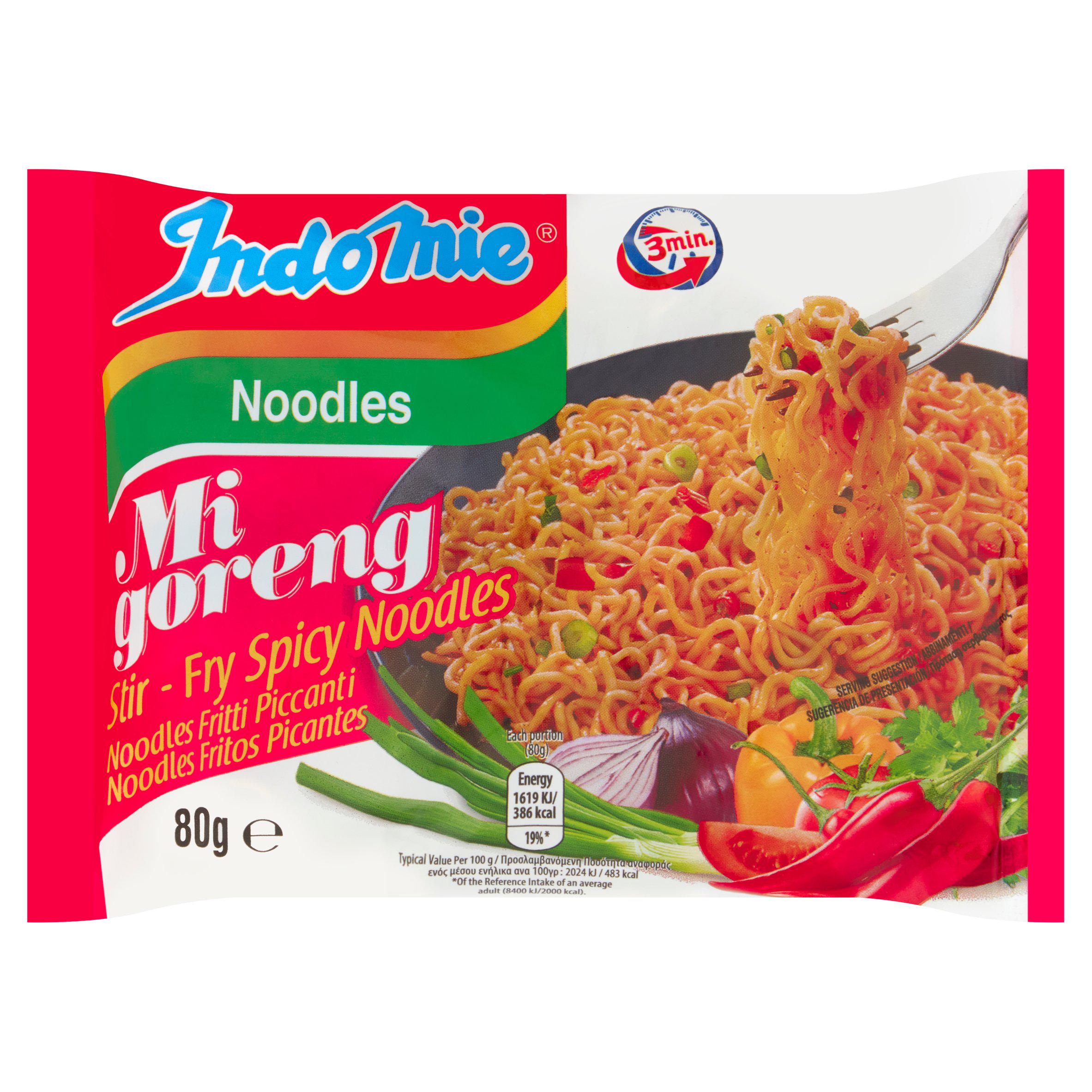 Indo Mie Sir-Fry Spicy Noodles 80g GOODS Sainsburys   