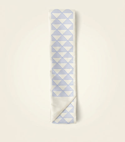 Harrods Prada Silk Triangle Skinny Scarf 65cm x 6cm- Buy online at McGrocer