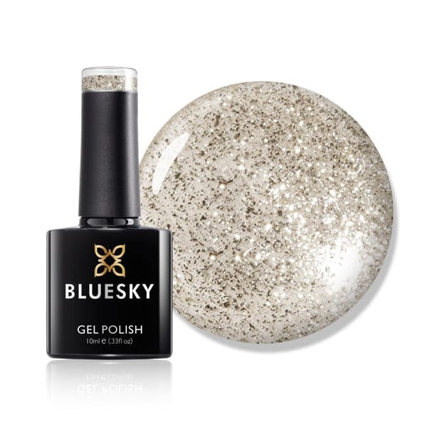 Bluesky Glitter Gel Polish Cloud Dancer - British product