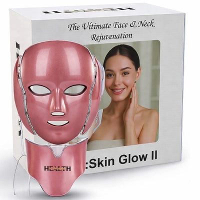 Superdrug Nikki Temple Glow II LED Mask for Reducing Wrinkles and Fine Lines Rose Gold- Buy online at McGrocer