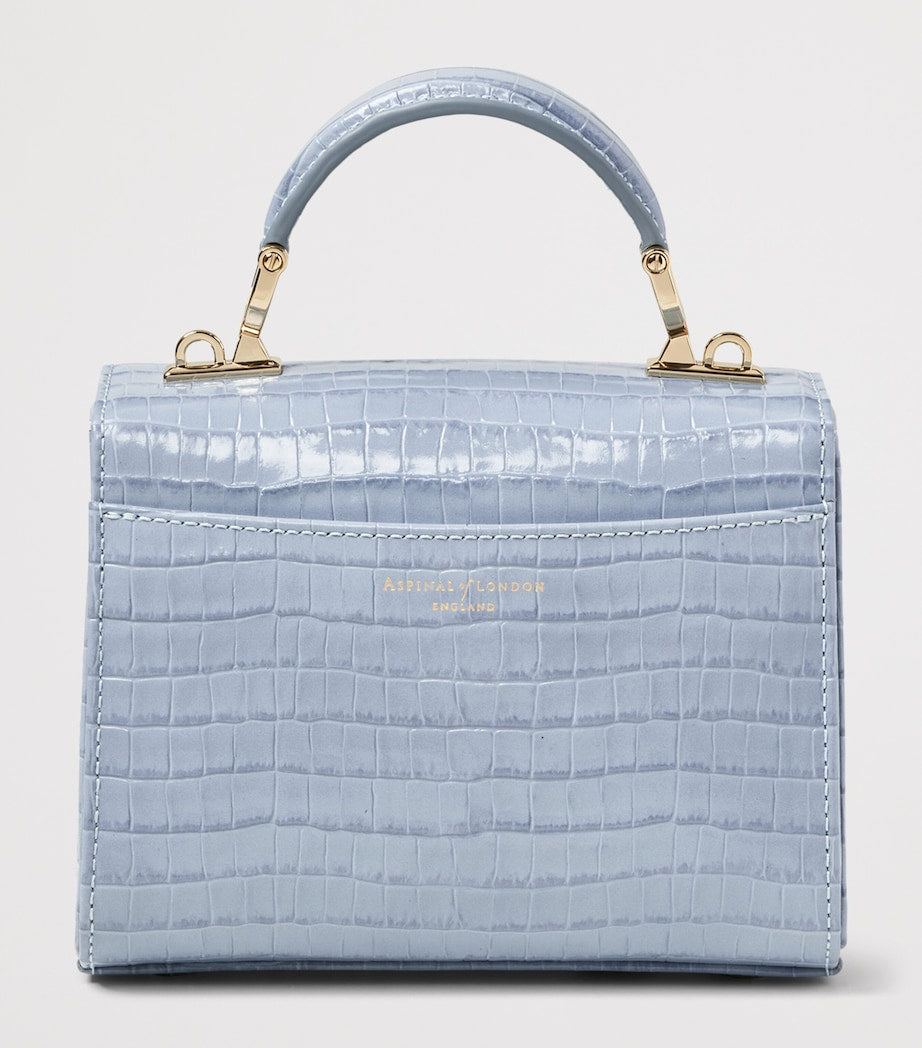 Aspinal of London mini Mayfair top-handle bag imported from the UK