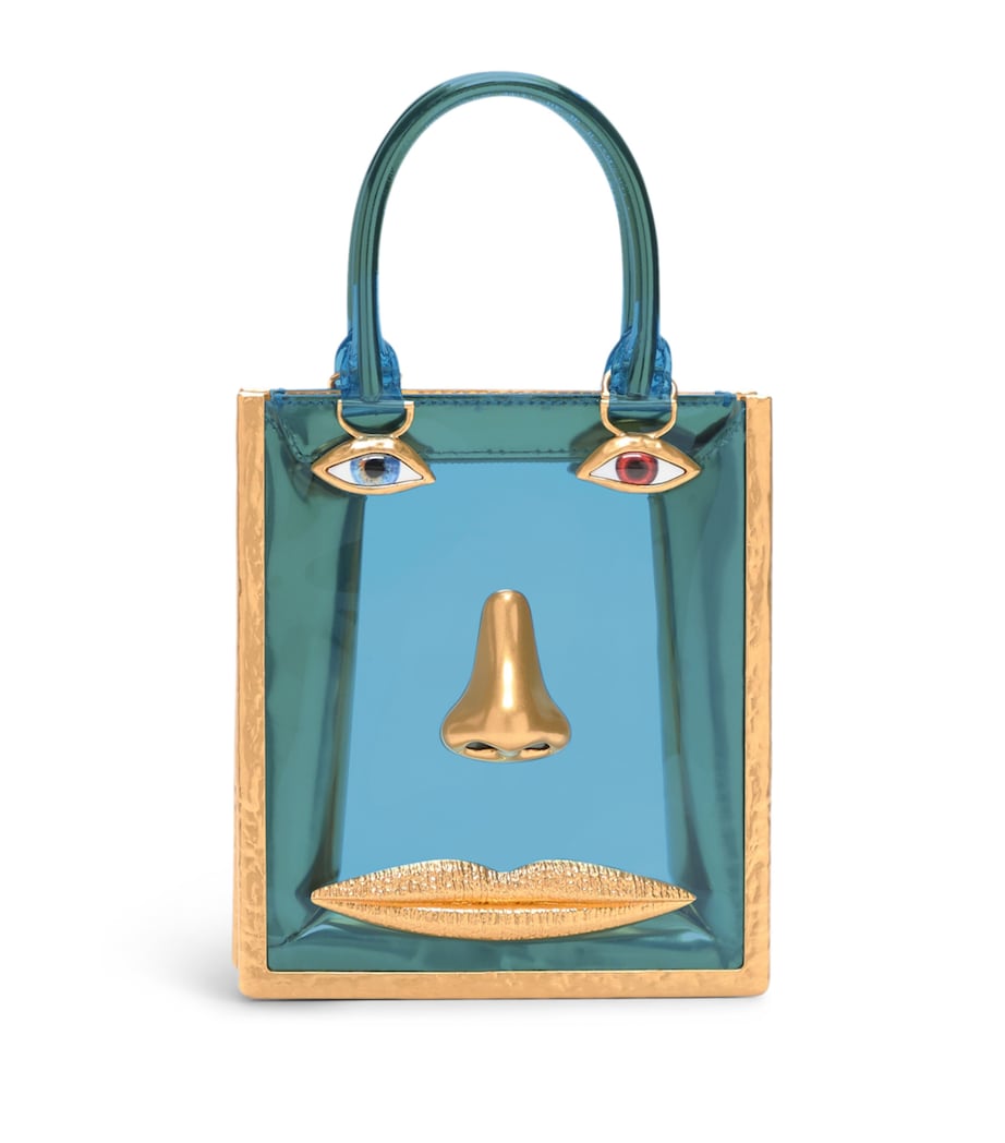 Schiaparelli mini vinyl face bag - British product