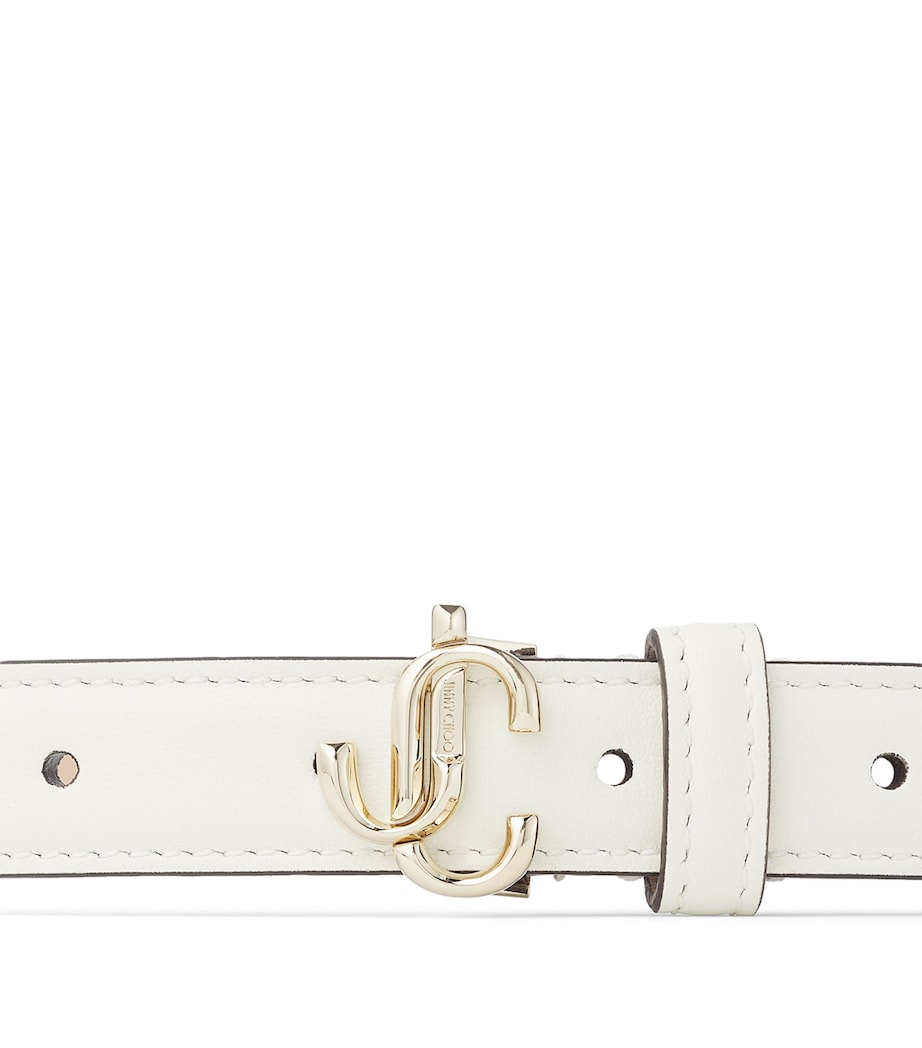Jimmy Choo Mini Helina leather belt (British brand)