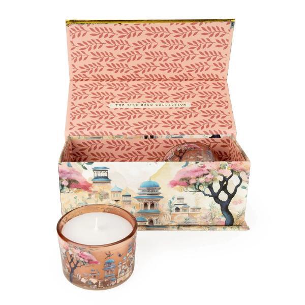 Candlelight Silk Road Jhangye votive candle duo, UK version