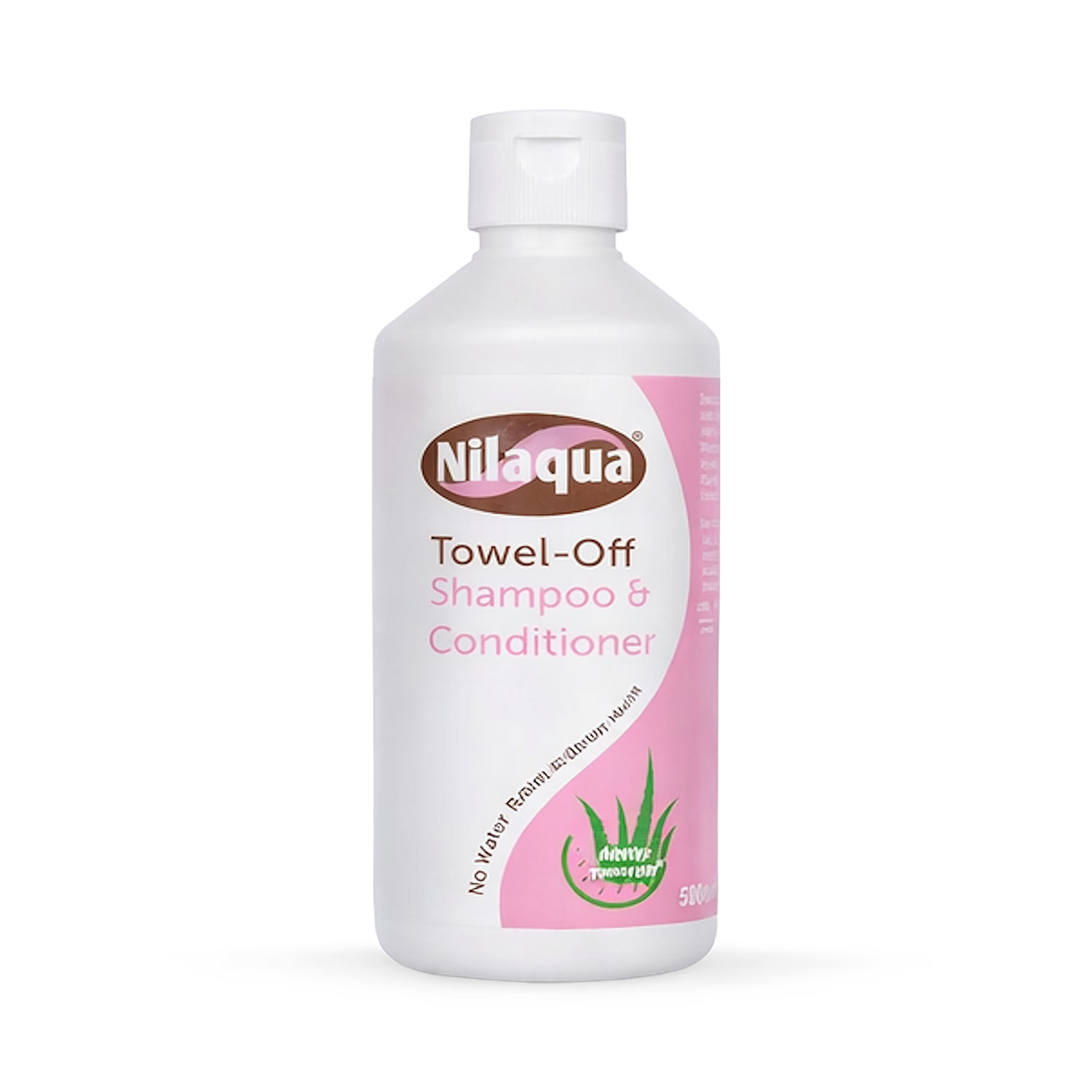 Nilaqua Towel Off shampoo and conditioner 500ml, UK version