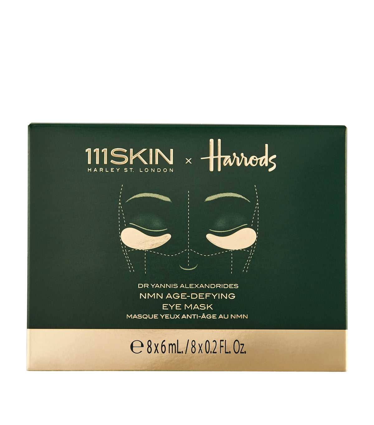 111Skin Age Defying Eye Mask 8x6ml (British brand)