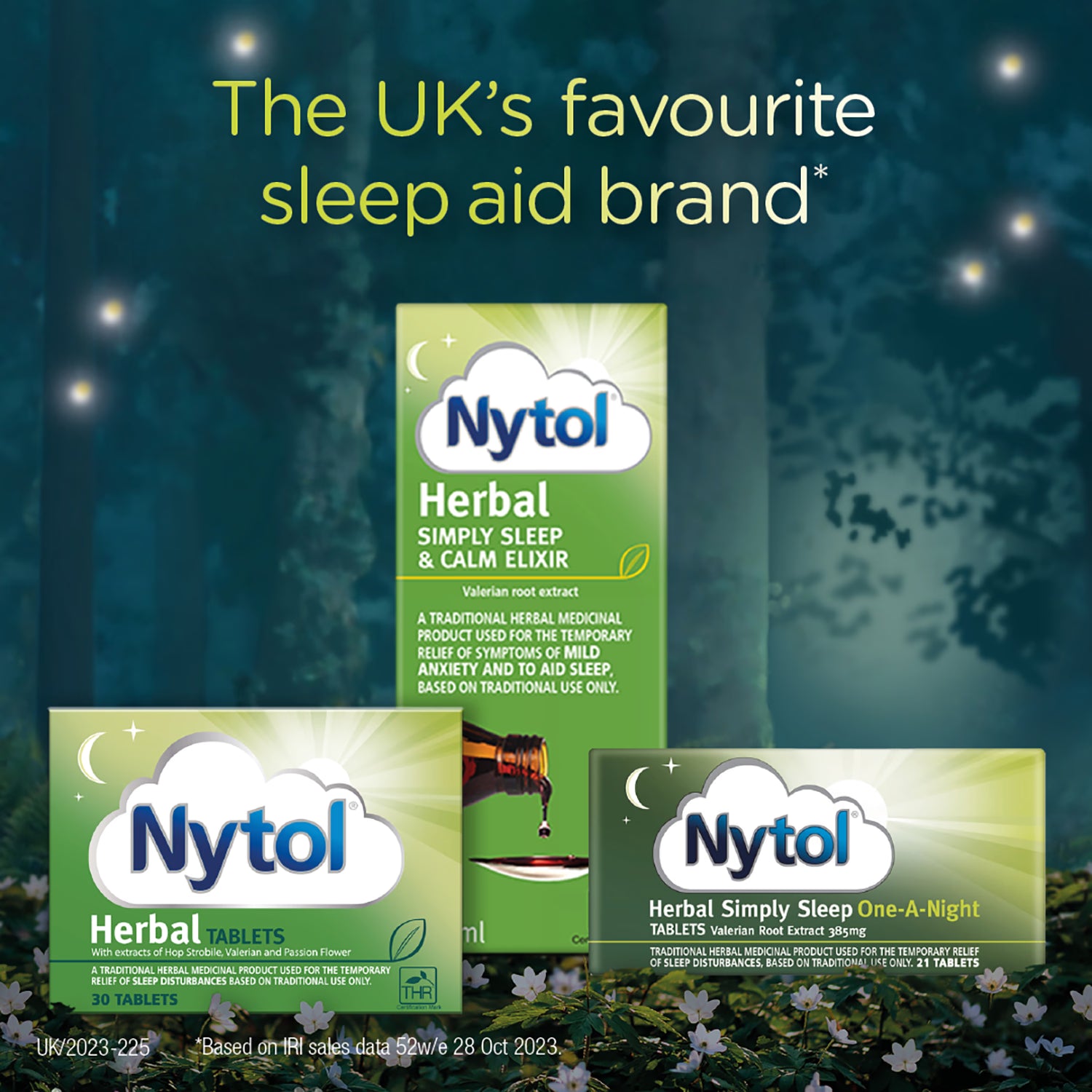 Nytol Herbal Tablets 30 tablets, imported from the UK
