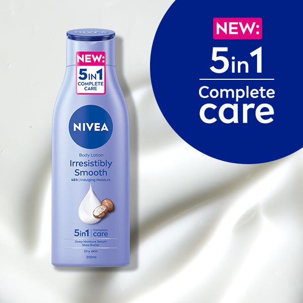 NIVEA Irresistibly Smooth Body Lotion for Dry Skin 250ml