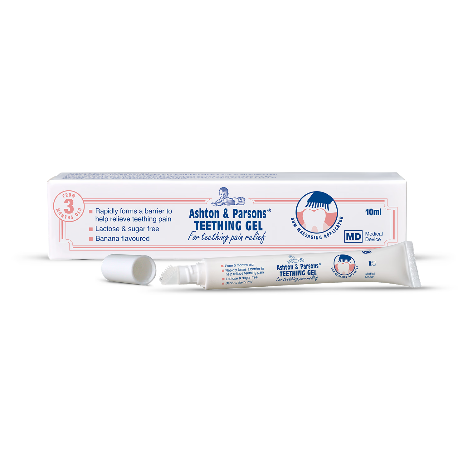 Ashton & Parsons teething gel 10ml, UK version