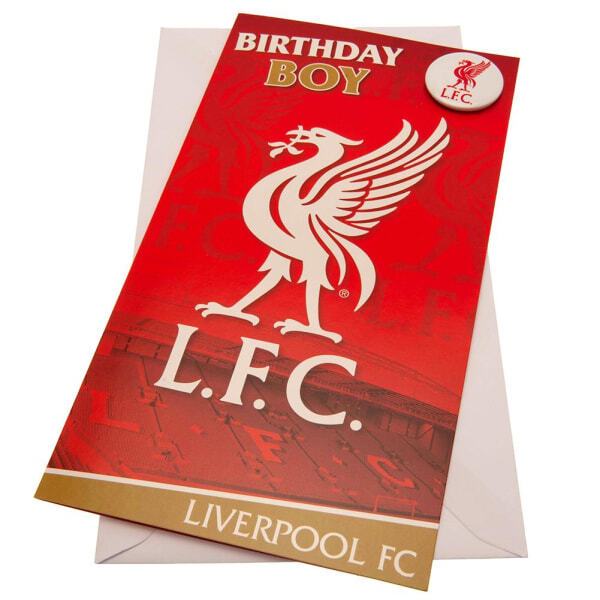 Liverpool FC Boys Birthday Card Set