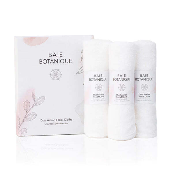 Baie Botanique Dual Action Facial Cleansing Cloth Set of 3 GOODS Superdrug   