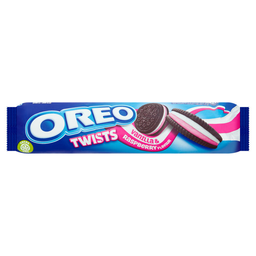 Oreo Twists Vanilla & Raspberry Flavour GOODS ASDA   