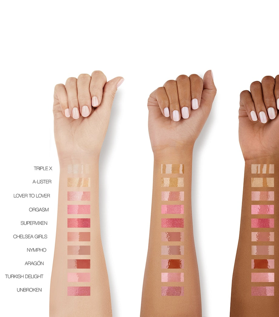 NARS Afterglow lip shine, imported from the UK