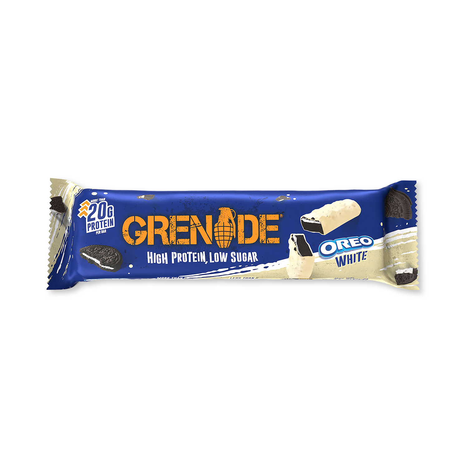 Grenade Oreo White Proteinriegel 60g, UK-Version