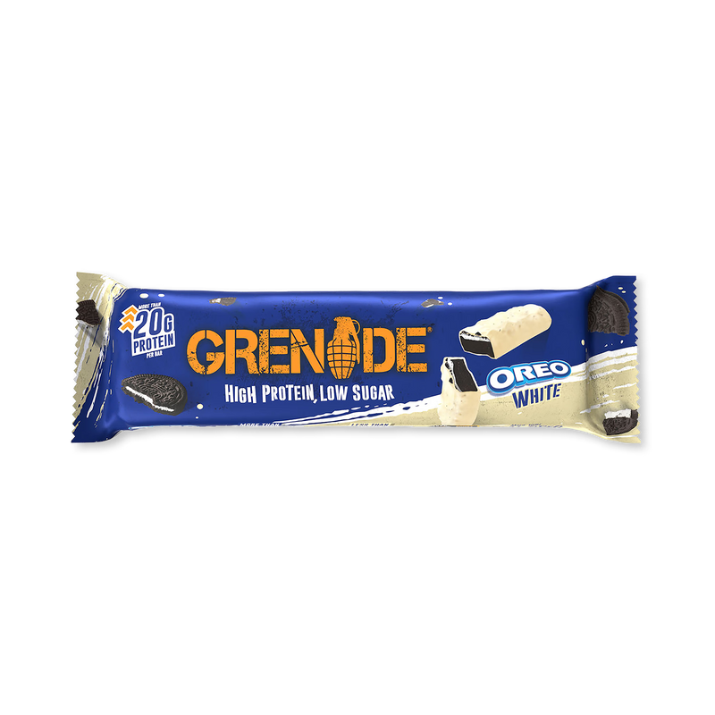Grenade Oreo White Proteinriegel 60g, UK-Version