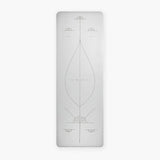 Myga XL Alignment grey yoga mat - British brand