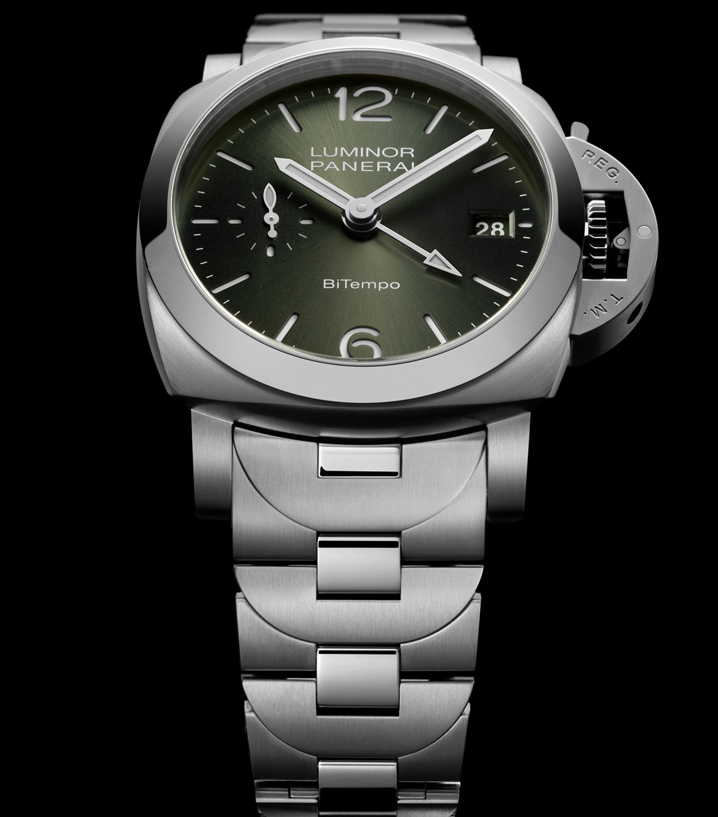 Panerai Luminor Quaranta BiTempo 40mm watch - British product