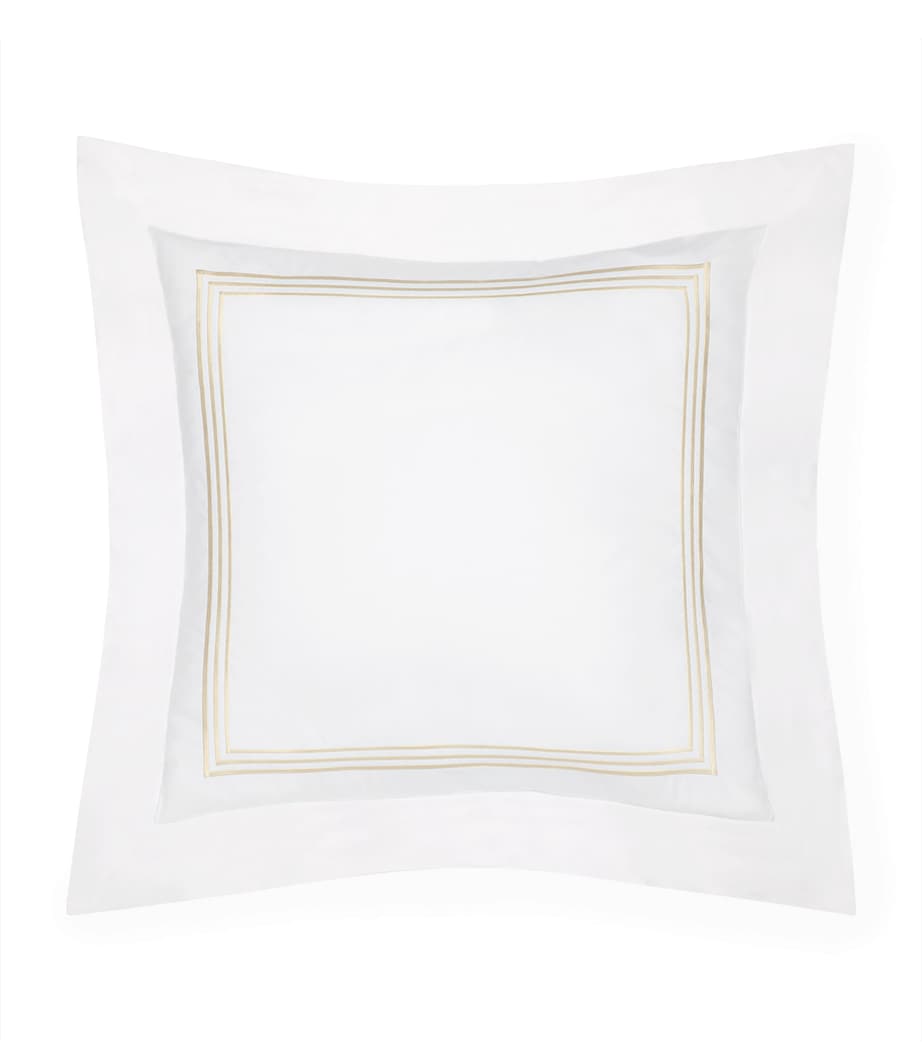 Pratesi Tre Righe square pillowcase 65cm x 65cm, UK version