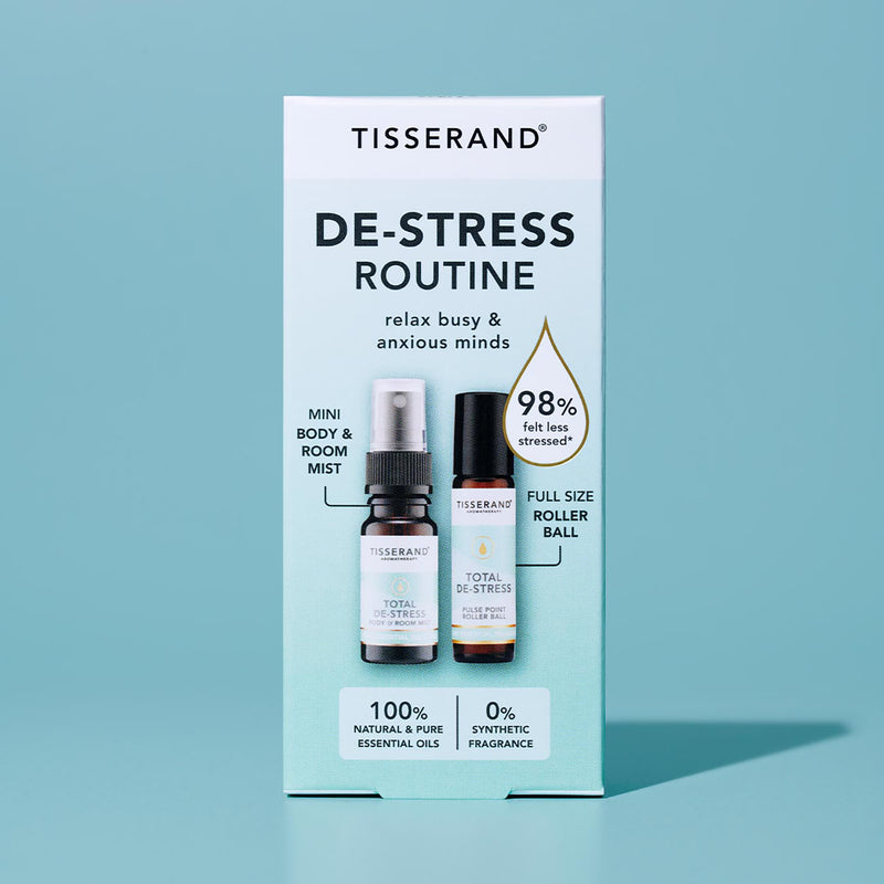 Tisserand Total De-Stress aromatherapy kit, UK version