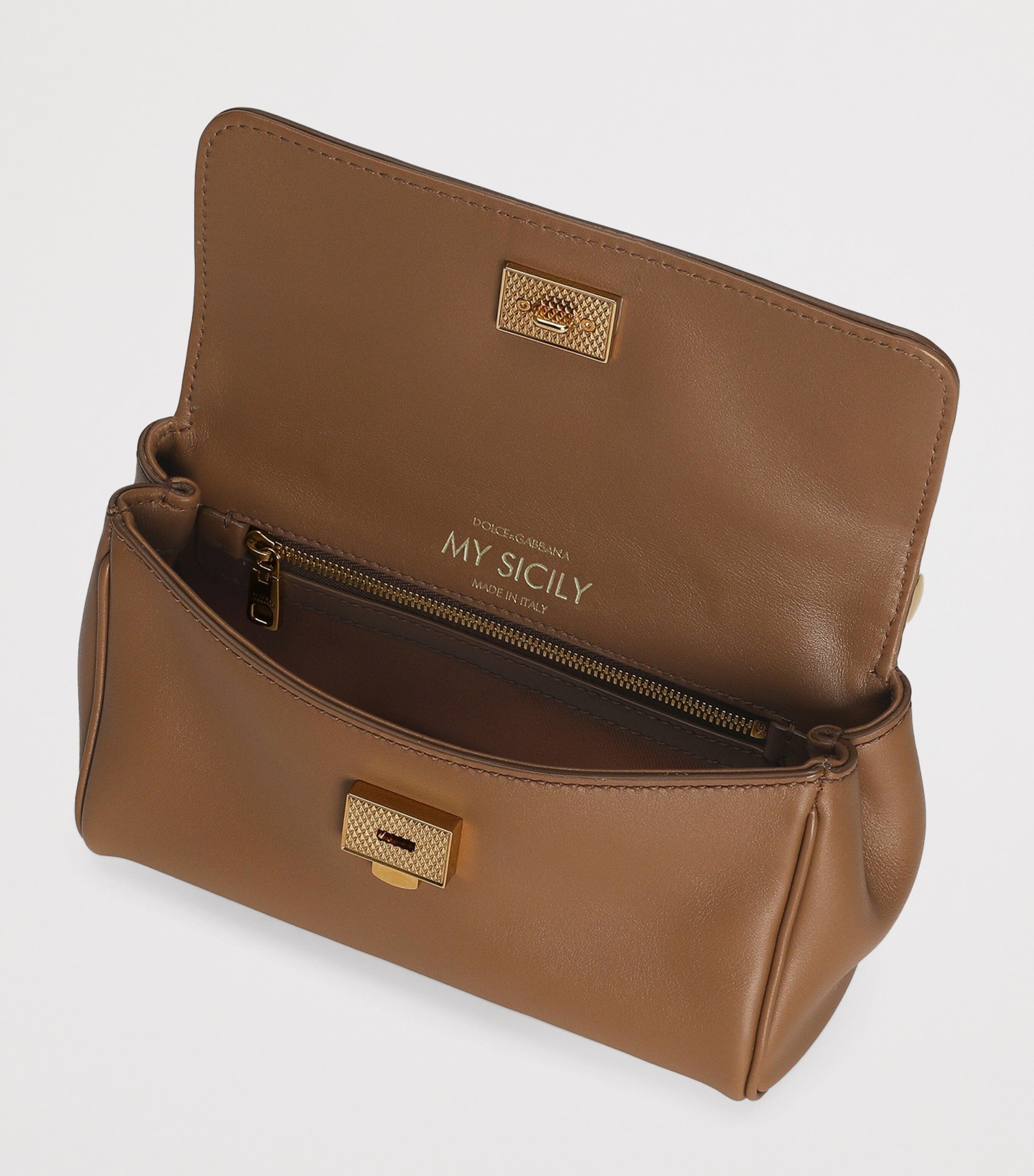 Dolce&Gabbana My Sicily cross-body bag plongé calfskin, UK version