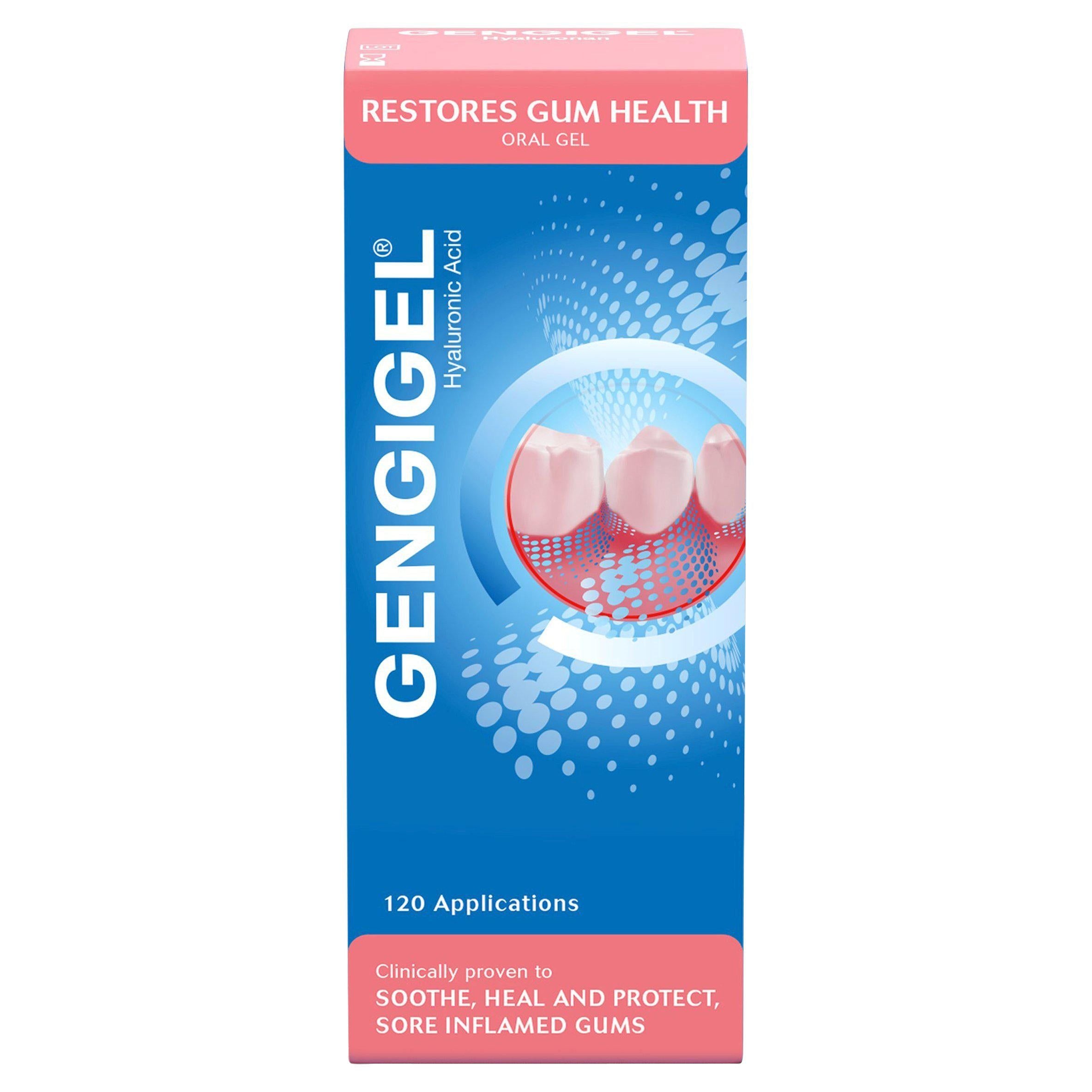 Gengigel Hyaluronic Acid Oral Gel 120 Applications 20ml GOODS Sainsburys   