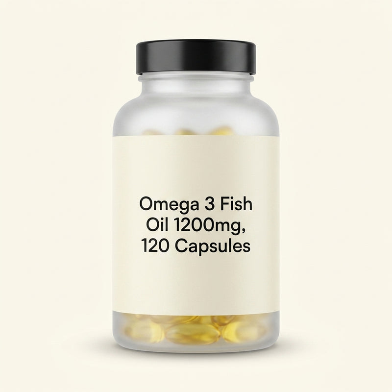 Holland & Barrett Omega 3 Fish Oil with D3 1200mg (British brand)