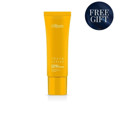 Superdrug skinChemists Youth Series 1% Collagen Night Moisturiser 50ml- Buy online at McGrocer