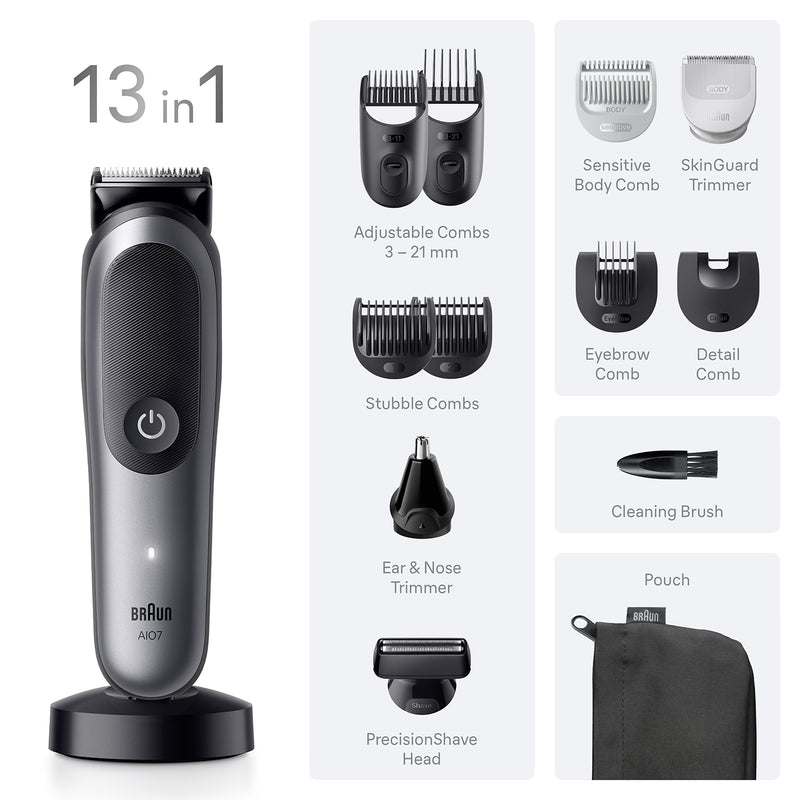Braun Series 7 13in1 grooming kit - British product