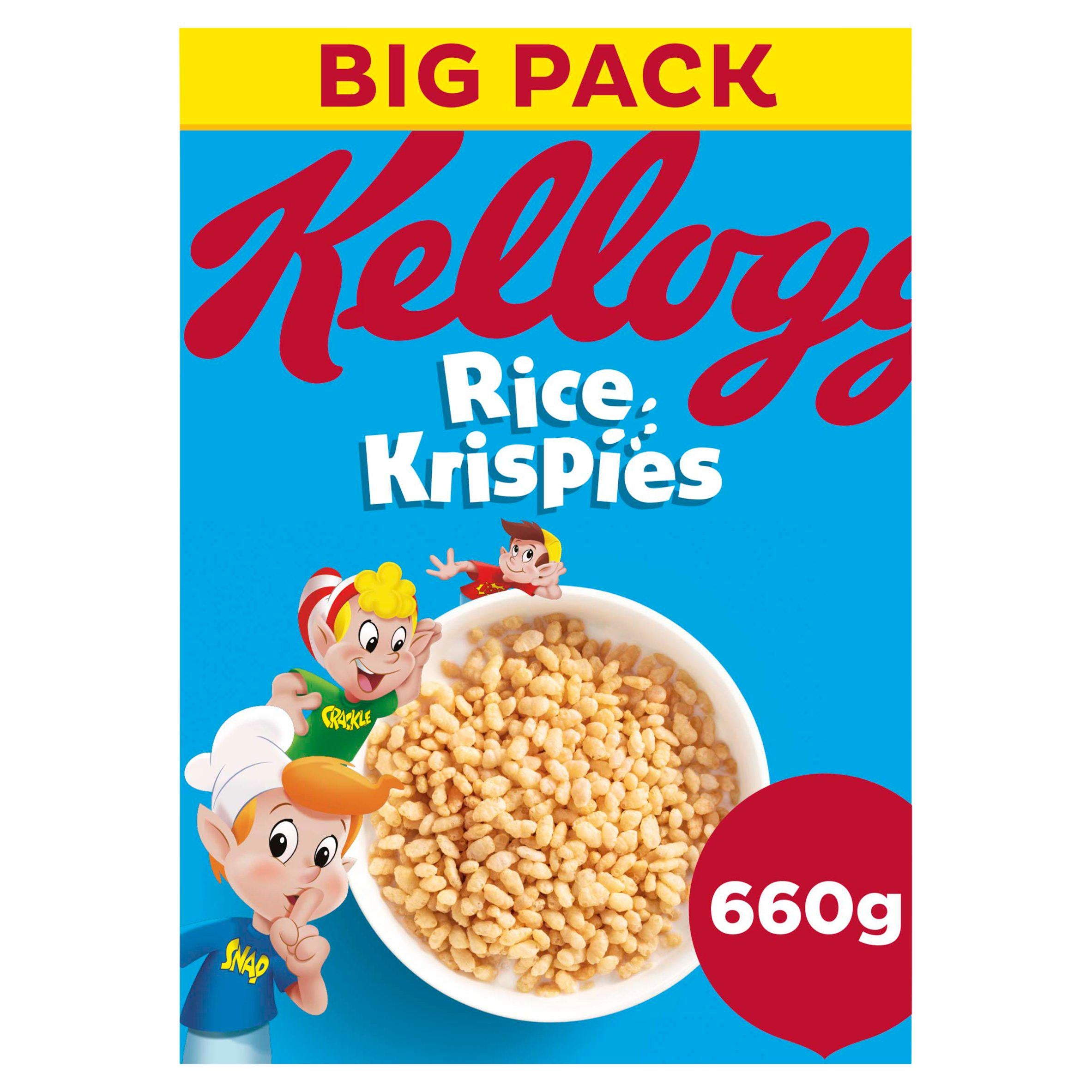 Kellogg's Rice Krispies Breakfast Cereal 660g cereals Sainsburys   