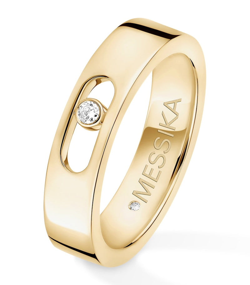 Messika Move Joaillerie Ehering mit 0,03 Karat Diamant (britische Marke)