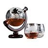 Globe Decanter with Glasses Set