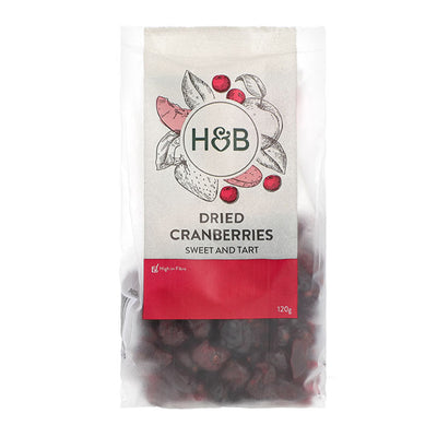 Holland & Barrett Holland & Barrett Dried Cranberries 120g- Buy online at McGrocer