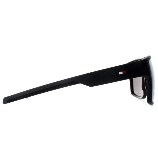 Tommy Hilfiger black mirrored men sunglasses, imported from the UK