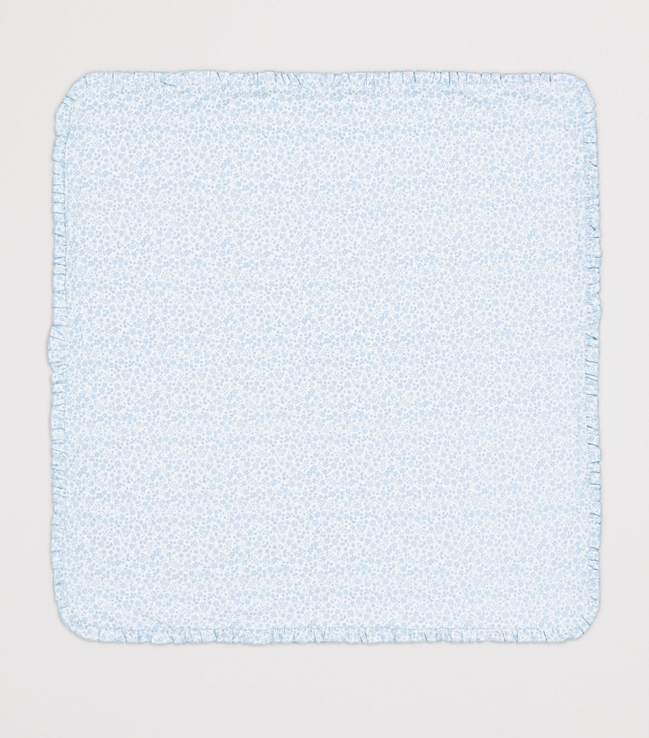 Kissy Kissy Pima-Baumwoll-Babydecke mit Blumenmuster, UK-Version