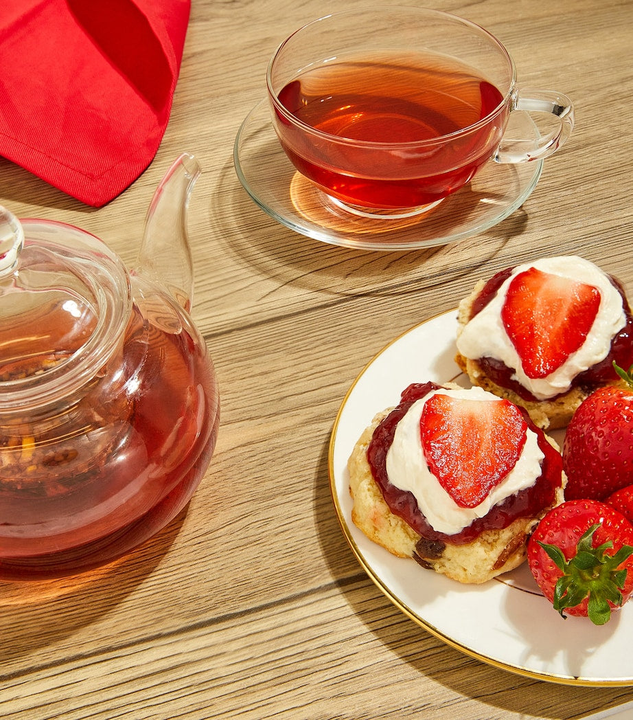 Harrods strawberries and cream loose leaf tea 125g, UK version