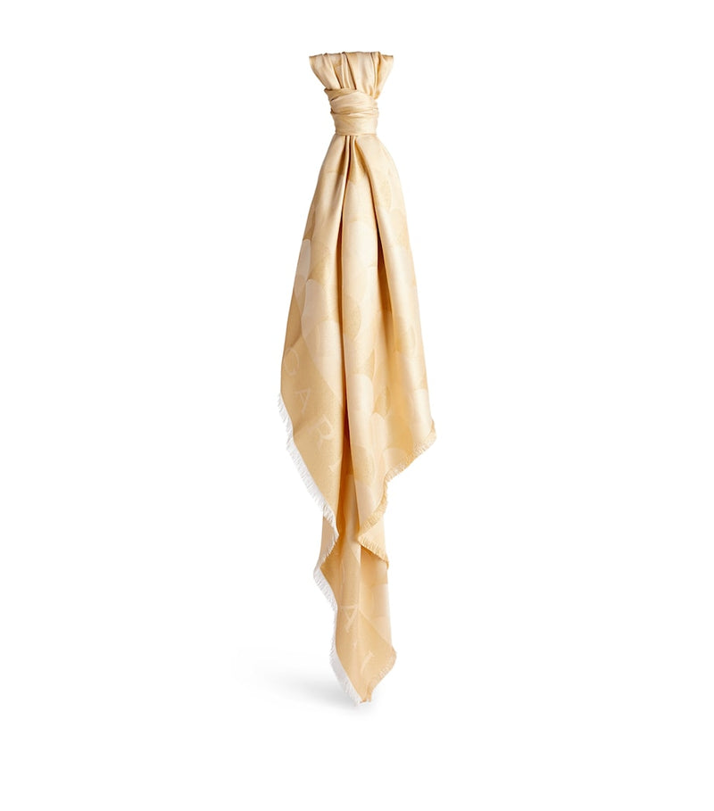 Bvlgari Silk Diva Scarf 130cm by 130cm, UK version