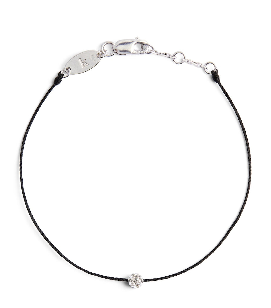 Redline illusion bracelet white gold diamond - British product