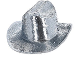 Fever silver sequin cowboy hat, UK version
