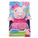 Peppa Pig Party Plush Peppa (18+ Months) Kid's Zone ASDA   