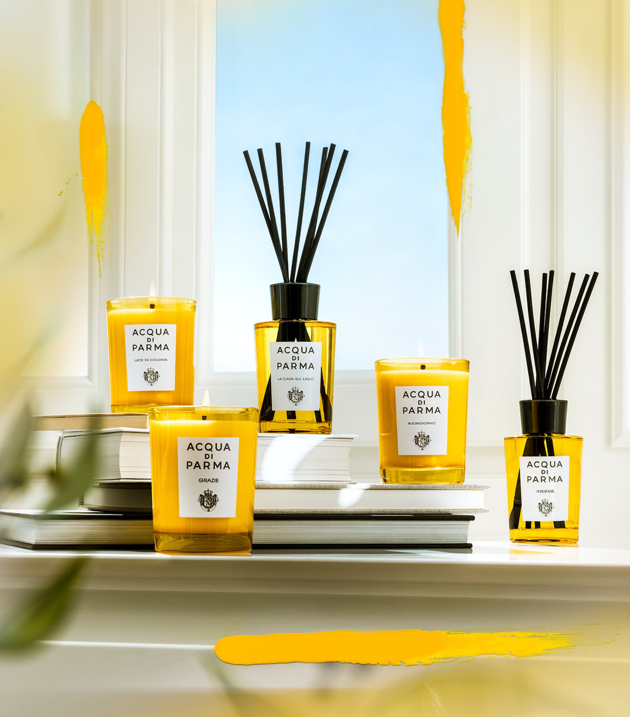 Acqua di Parma Grazie reed diffuser 180ml - British product