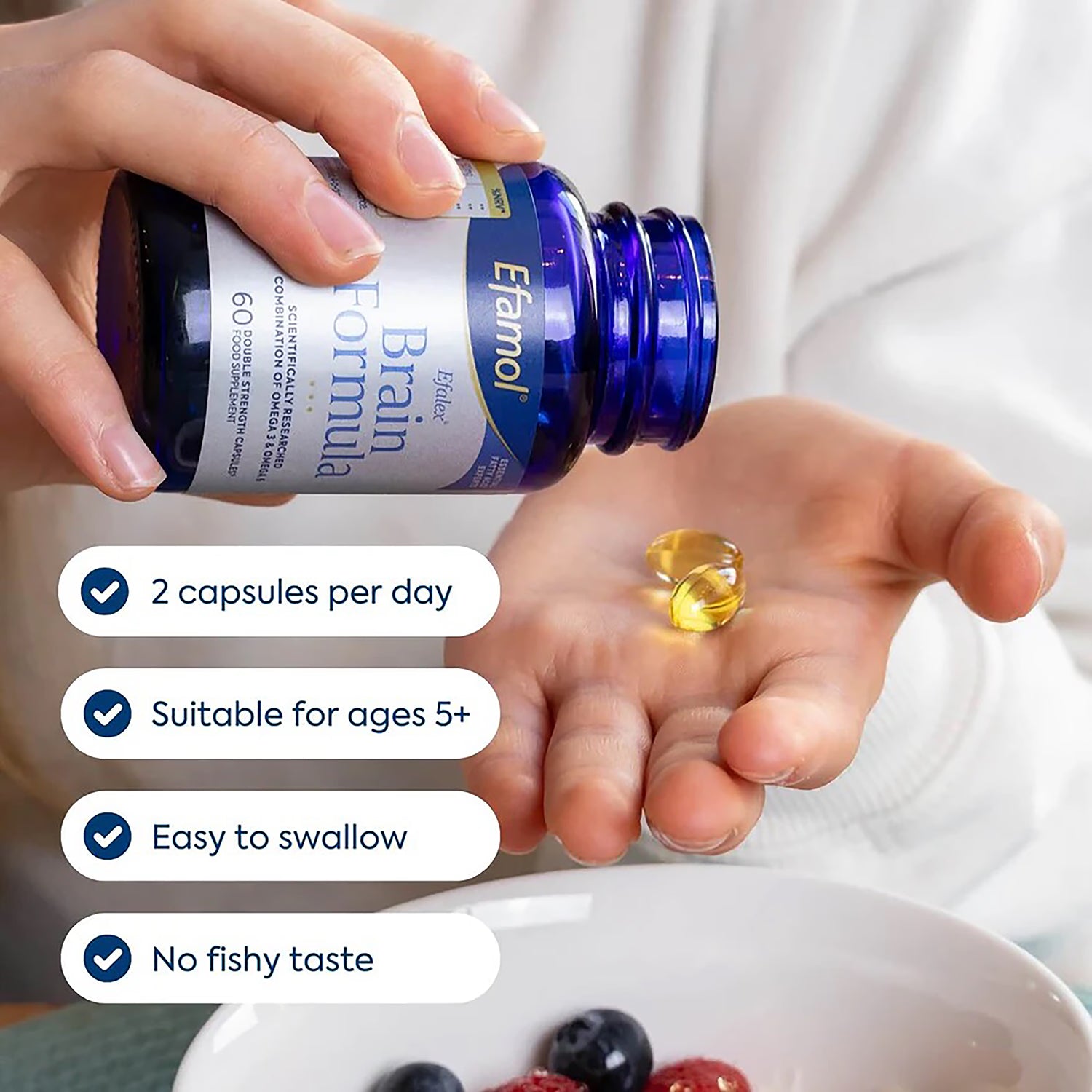 Efalex Brain Formula 60 capsules - British product