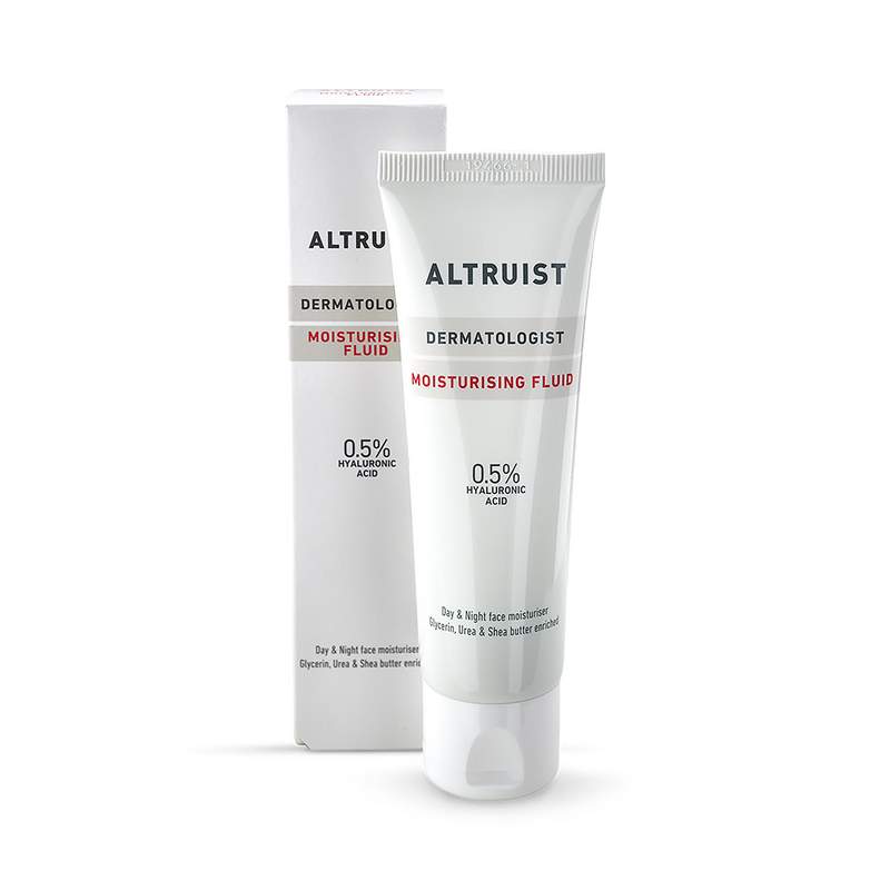 Altruist moisturising fluid 0.5% hyaluronic acid 50ml (British brand)