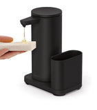 Simplehuman large sensor soap dispenser with caddy (British brand)