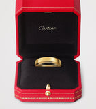 Cartier d'Amour wedding ring 18k yellow gold 5mm, UK version