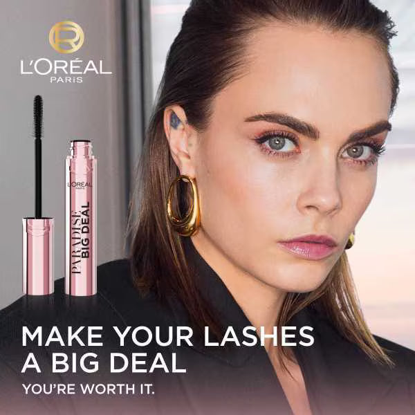 L'Oreal Paris Paradise Big Deal mascara black, UK version