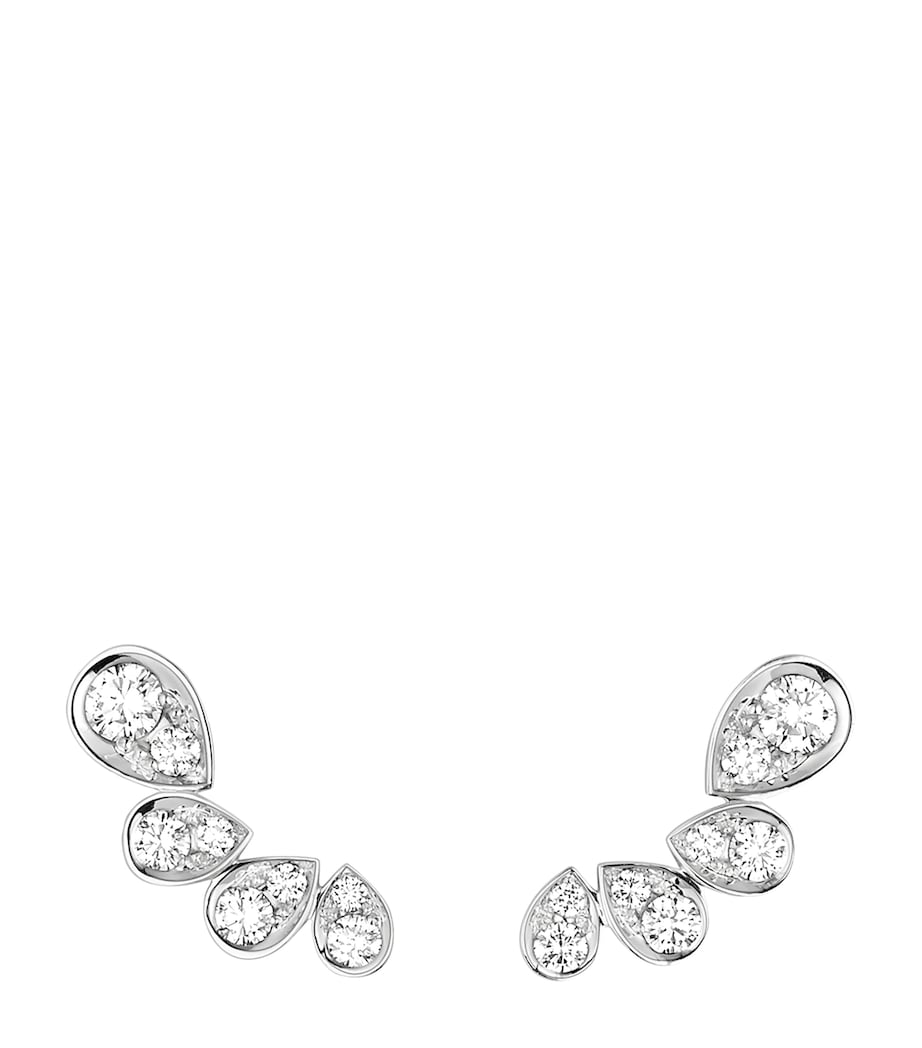 Chaumet white gold diamond earrings - British product