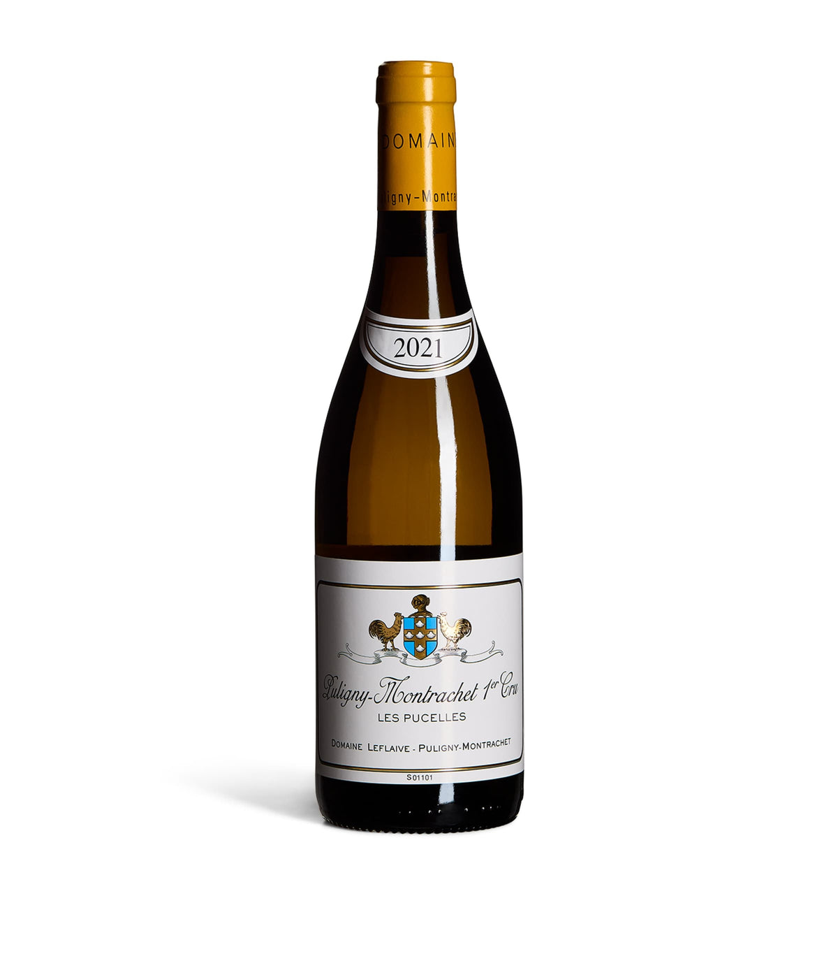 Leflaive Les Pucelles Puligny-Montrachet Premier Cru 2021 white wine 75cl, UK version