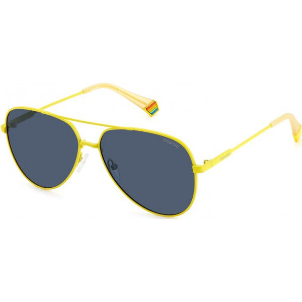 Polaroid Blue PLD6187S fashion sunglasses metal frame, imported from the UK
